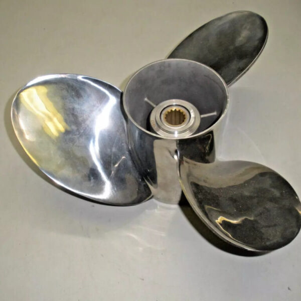 Suzuki Watergrip Stainless Steel 3 Blade Propeller 15 1/2" X 17L 990C0-0084L-17P