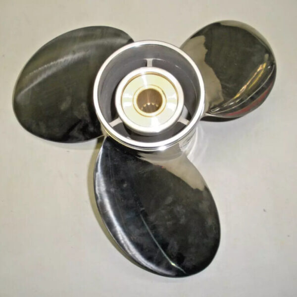 Suzuki Watergrip Stainless Steel 3 Blade Propeller 15 1/2" X 17L 990C0-0084L-17P