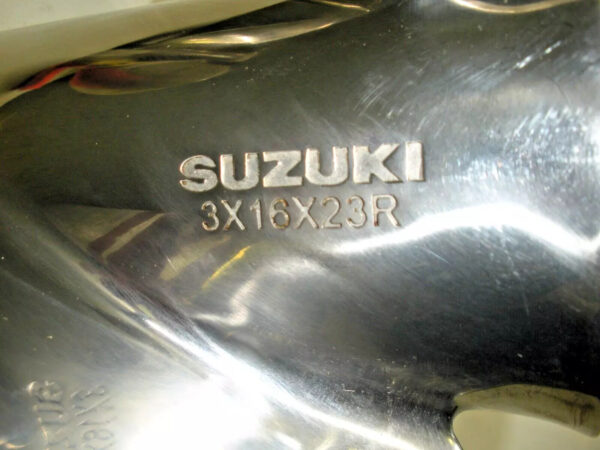 Suzuki Stainless Steel 3 Blade Propeller 16" X 23R - Image 3