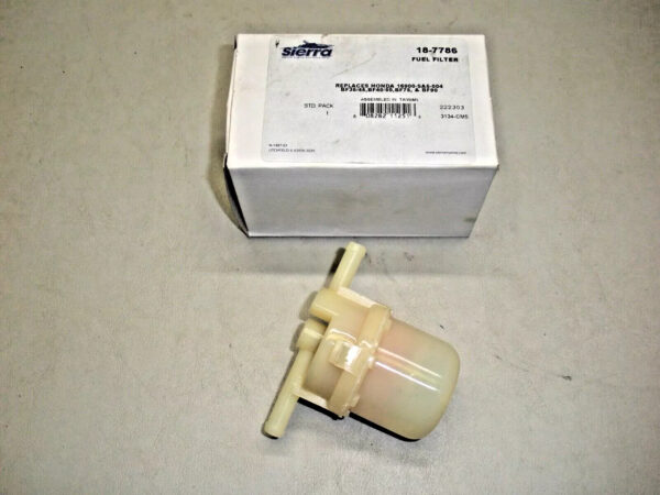 Sierra Fuel Filter 18-7786. Replaces Honda 16900-SA5-004