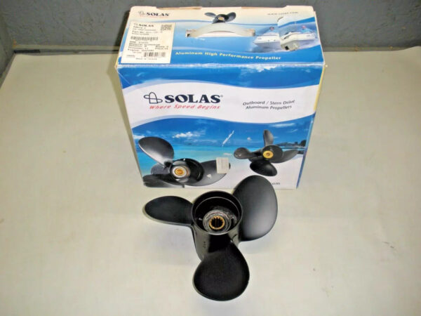 Solas Amita Aluminum 3 Blade Propeller 11" X 15R . 4311-110-15. Fits Suzuki