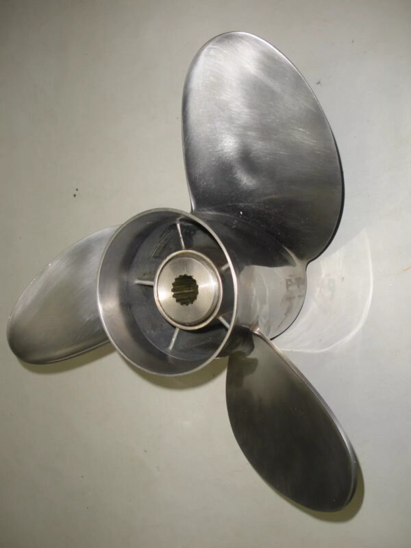 PowerTech 3 Blade S. S. Propeller 0FS3R19PCL200 15.25 X 19R Fits Suzuki
