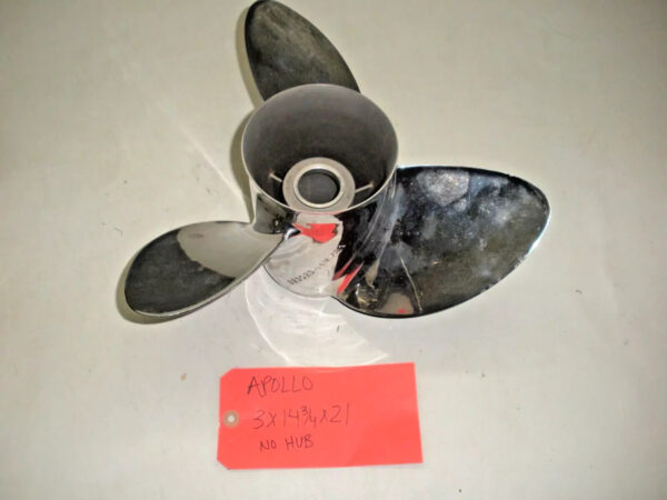 Michigan Apollo XHS 3 Blade S.S. Propeller 993025-14 3/4X21. 14 3/4" X 21R
