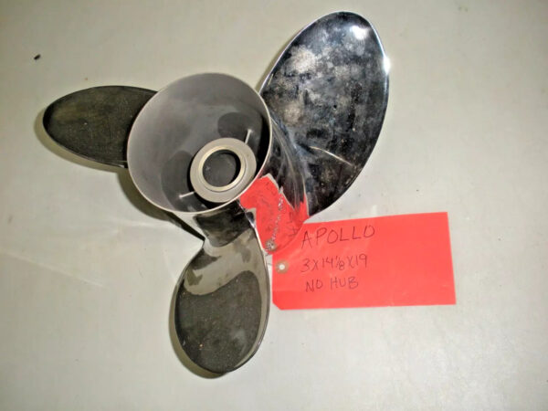 Michigan Apollo XHS 3 Blade S.S. Propeller 993044-14 1/8X19. 14 1/8" X 19R