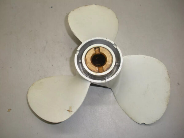 OMC Johnson Evinrude 3 Blade Aluminum Propeller 378571 10 3/4" X 14P - Image 2