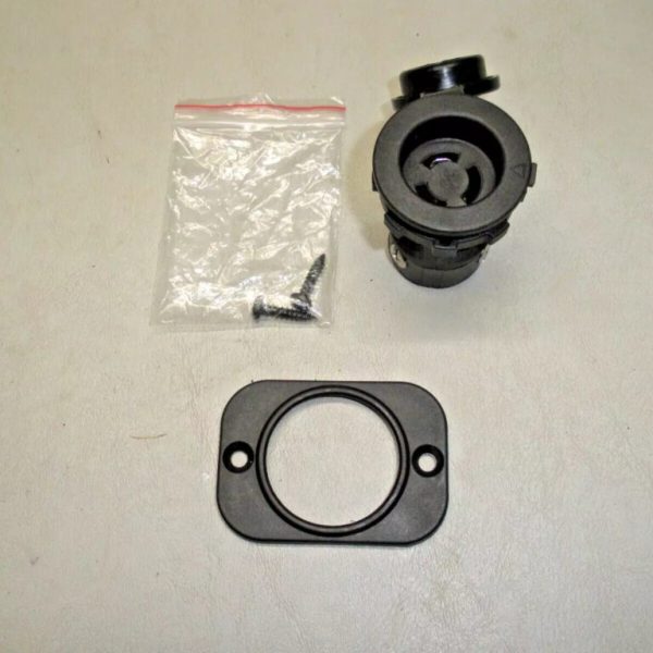 Marinco Connect Pro Trolling Motor Receptacle With Mounting Plate 12VBR