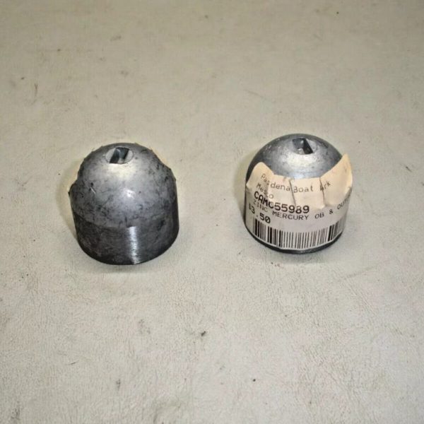 Pack of (2) Camp Transom Nut Anode C55989 Fits Mercruiser Outdrives