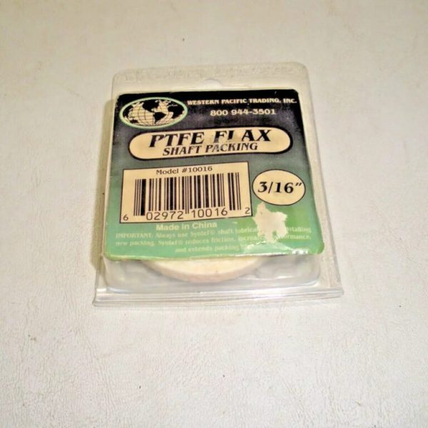 Western Pacific 3/16" PTFE Flax Shaft Packing 10016