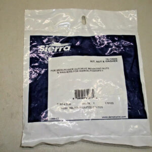 Sierra Outdrive Nut and Washer Kit 18-72005. Fits Mercruiser