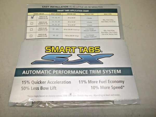 Nauticus Smart Tabs SX9510-30BL Trim Tabs Kit - Image 3