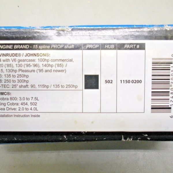 Turning Point Master Guard Hub Kit 502. Fits Johnson, Evinrude, OMC
