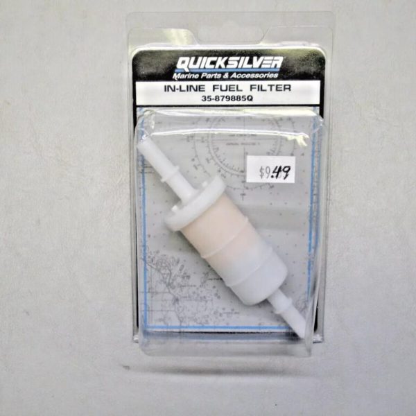 Genuine Mercury Quicksilver In-Line Fuel Filter 35-879885Q