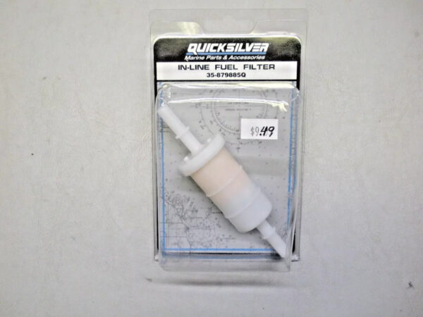 Genuine Mercury Quicksilver In-Line Fuel Filter 35-879885Q