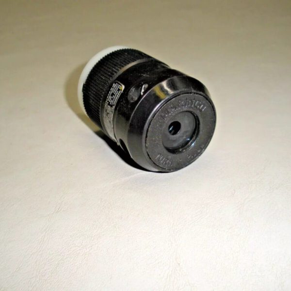 Marinco Black Trolling Motor Plug 2018BP-24 12V/24V 60A