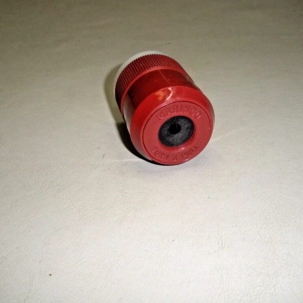 Marinco Red Trolling Motor Plug 2018BP-12 12V 4 Wire
