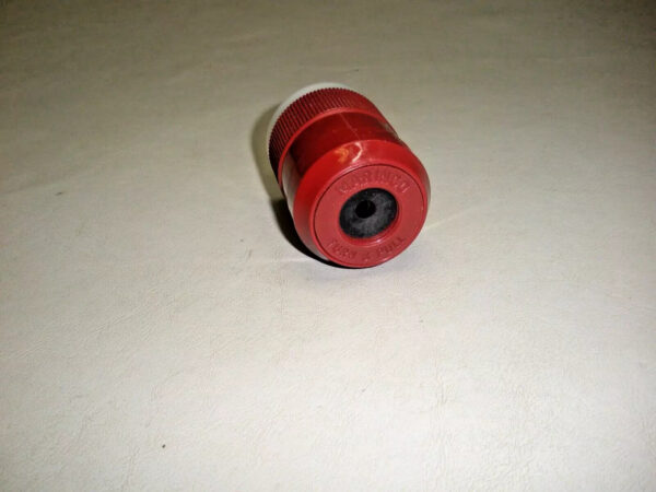 Marinco Red Trolling Motor Plug 2018BP-12 12V 4 Wire - Image 2