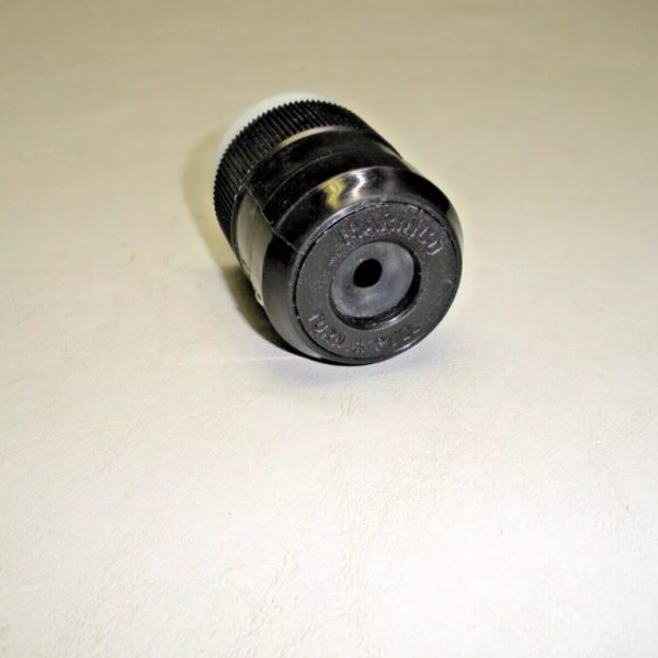 Marinco Black Trolling Motor Plug 2018BP-12 12V 4 Wire