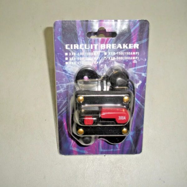 Samurai XXB300 300 Amp Manual Reset Circuit Breaker 12V