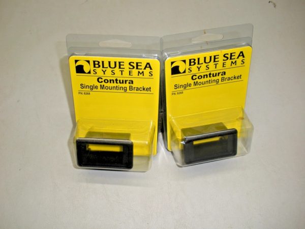 Qty (2) Blue Seas Contura Single Rocker Switch Mounting Bracket 8268