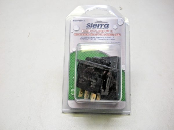 Sierra Contura II Sealed Rocker Switch RK19480-1 On-Off-On