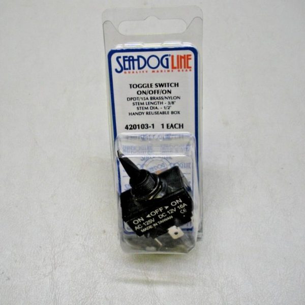 Sea-Dog Toggle Switch 420103-1 On-Off-On