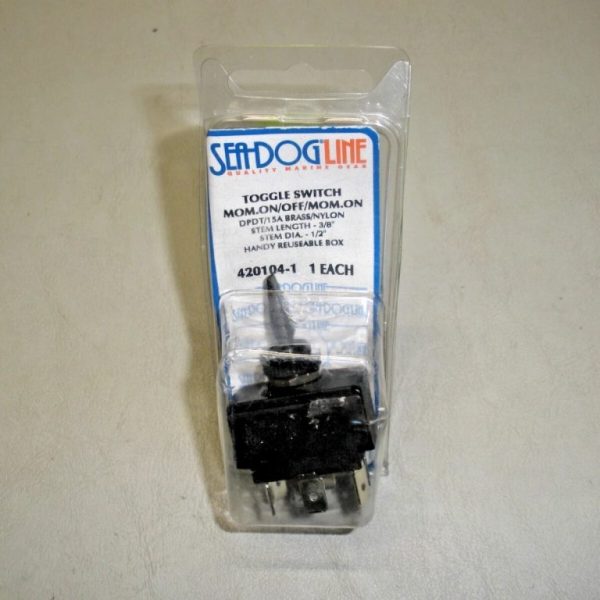 Sea-Dog Toggle Switch 420104-1 Momentary On-Off-Momentary On