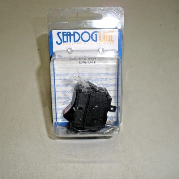 Sea-Dog Red Illuminating Rocker Switch 420251-1 On-Off