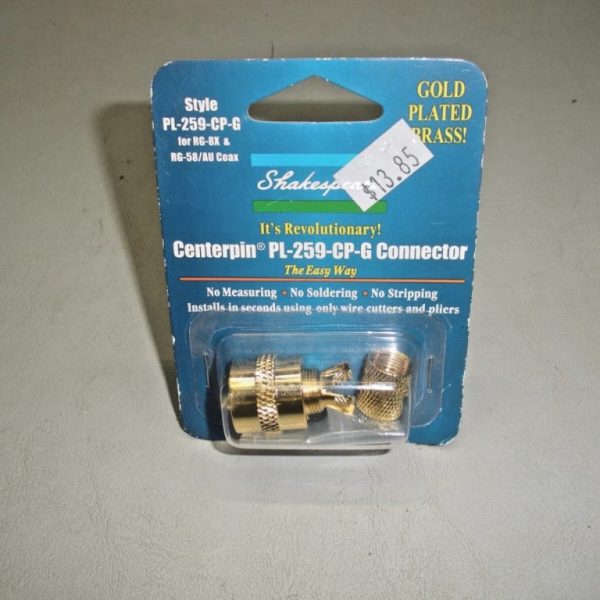 Shakespeare Centerpin Connector PL-259-CP-G