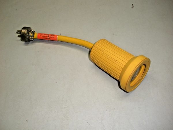 Used Hubbel Female 30 AMP/ 125 Volt to Male 15 AMP 125 Volt Adapter