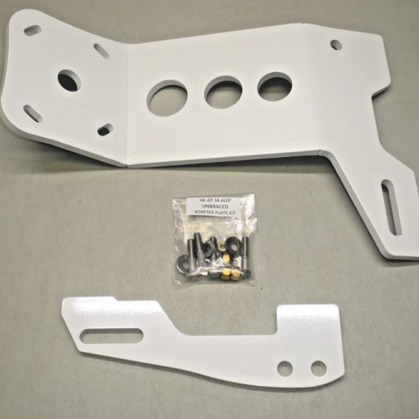 Power Pole Shallow Water Anchor Adapter Plate (Starboard Side) PK-M-2-3-S-WHT