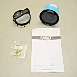 Faria 4" Black Euro Gauge Blank 32861, TC9640