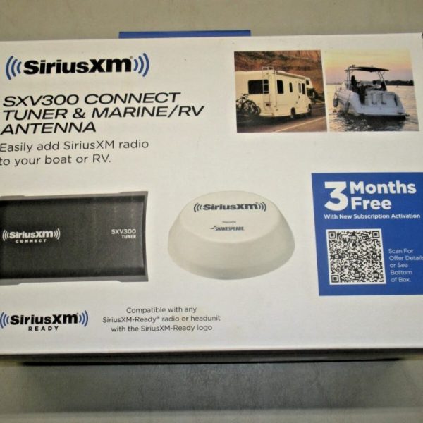 Sirius XM Connect Tuner and Marine/ RV Antenna SXV300