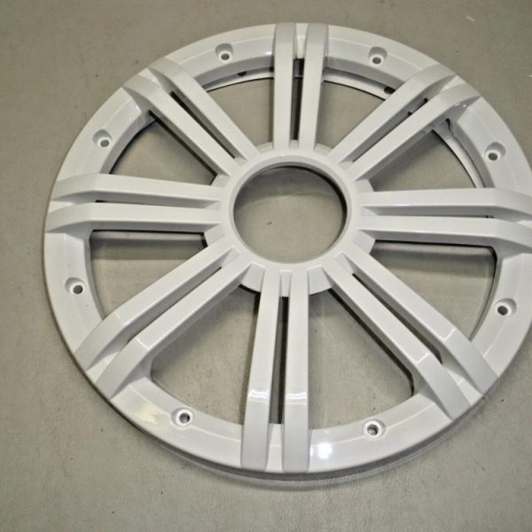 Kicker White 10" Marine Subwoofer Grille KMW10G. Part Number 41KMW10GW
