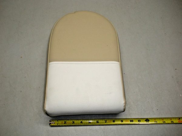 Pioneer Boats/ Bulls Bay Forward Facing Bow Seat Backrest Kit. Tan and White - Image 6
