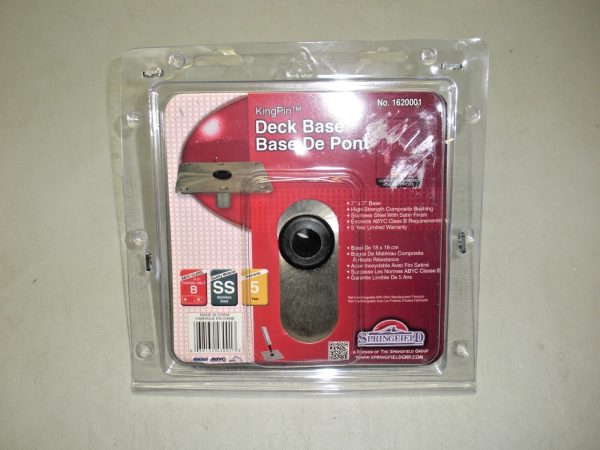 Springfield "Kingpin" Stainless Steel Standard Deck Plate 1620001