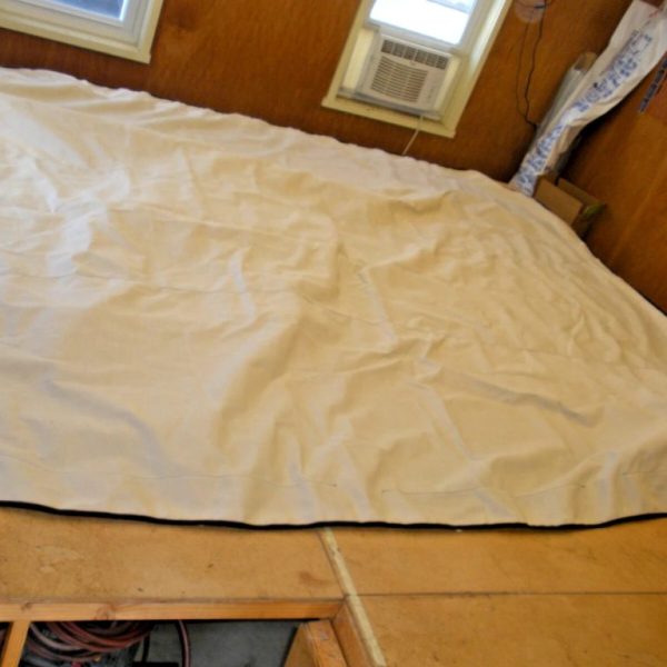 Carver Replacement Tan (Linen) 4 Bow Pontoon Boat Bimini Top 510A12 and Boot