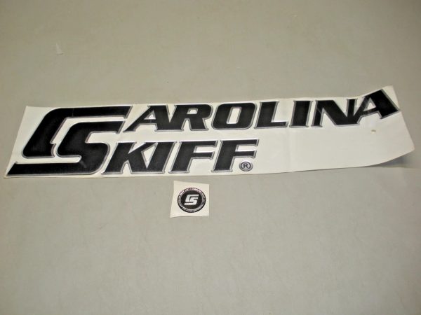 Genuine OEM Carolina Skiff Nameplate/ Decal