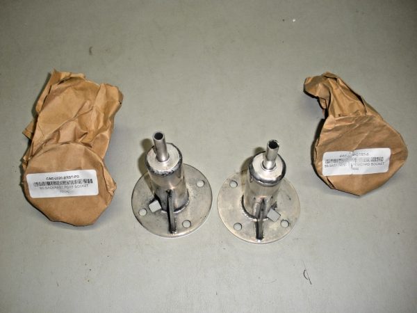 Pioneer Boats/ Bulls Bay Boats Port and Starboard Removable Backrest Sockets Set