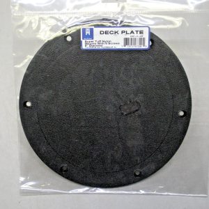 T-H Marine "Super Tuff" 8" Black Nylon Deck Plate SDP-2-DP