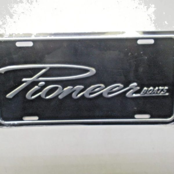 Pioneer Boats License Plate