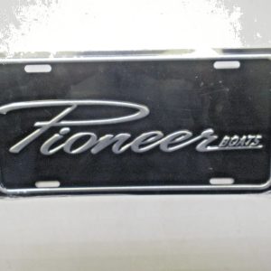 Pioneer Boats License Plate