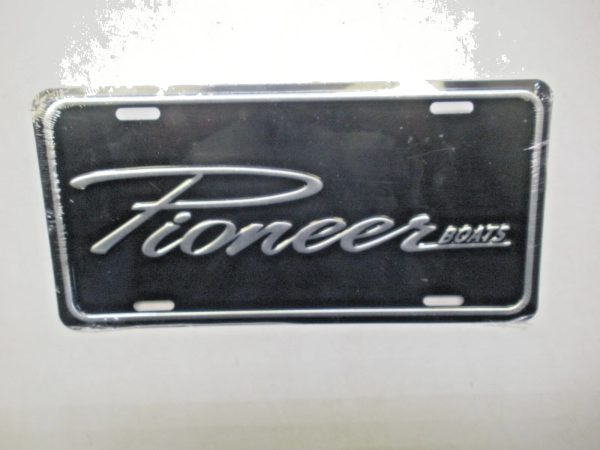Pioneer Boats License Plate