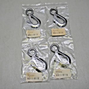 Set of (4) Keystone Stainless Steel 1/4" Snap Hooks 2311SS14