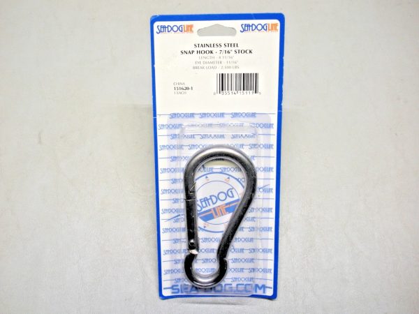 Sea-Dog Stainless Steel 7/16" Snap Hook 151620-1