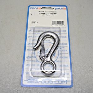 Sea-Dog Nickel Plated Steel Mooring Snap Hook 155841-1