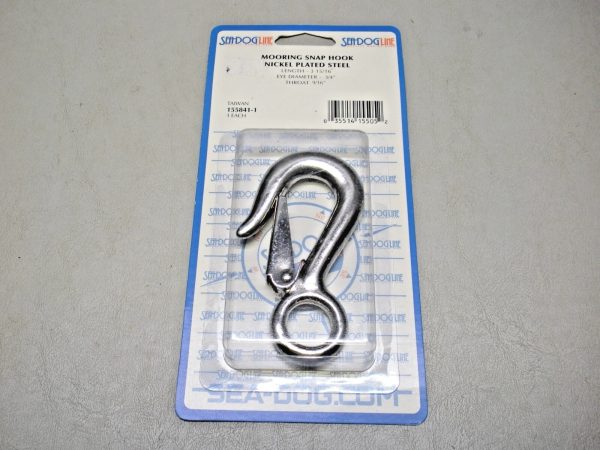 Sea-Dog Nickel Plated Steel Mooring Snap Hook 155841-1