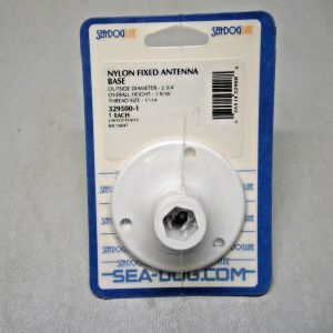Sea-Dog White Nylon Fixed Antenna Base 329500-1