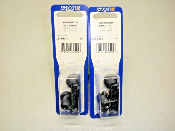 (2) Sets of Sea-Dog Windshield Brace Foot 324300-1