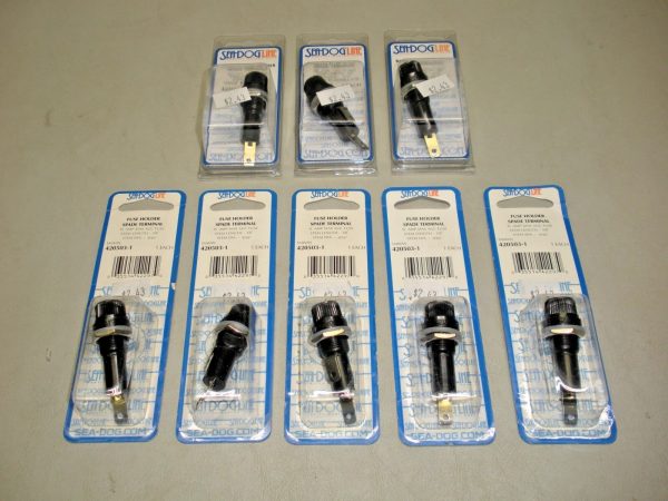 Qty (8) Sea-Dog Spade Terminal Fuse Holder 420503-1