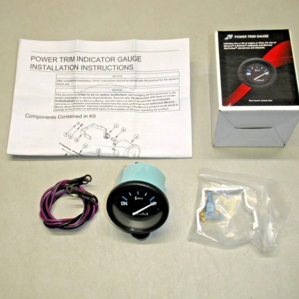 Mercury Quicksilver Power Trim Gauge 79-8952992A01